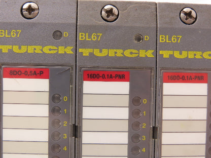 Turck GW-EN 4AI-V/I 16DI-P BL67 Digital Input Output Base Station BL67-B-1M23-19