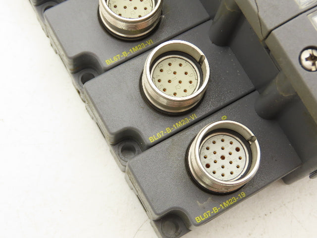 Turck GW-EN 4AI-V/I 16DI-P BL67 Digital Input Output Base Station BL67-B-1M23-19