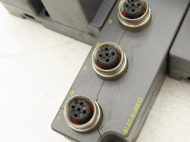 Turck GW-EN 4AI-V/I 16DI-P BL67 Digital Input Output Base Station BL67-B-1M23-19