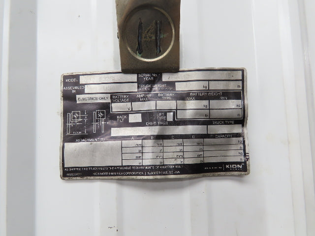 Linde Forklift Accelerator & Brake Pedal Assembly With Potentiometer From E32CL