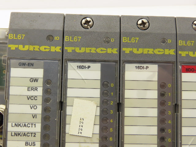 Turck GW-EN 16DI-P BL67 Digital Input Output Base Station BL67-B-1M23-VI