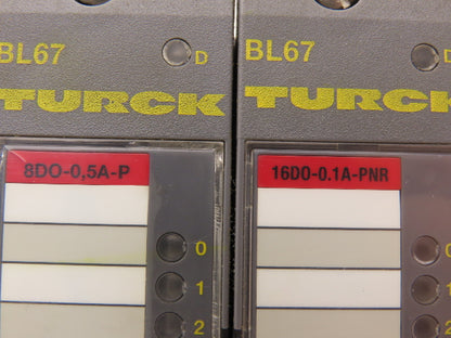 Turck GW-EN 16DI-P BL67 Digital Input Output Base Station BL67-B-1M23-VI