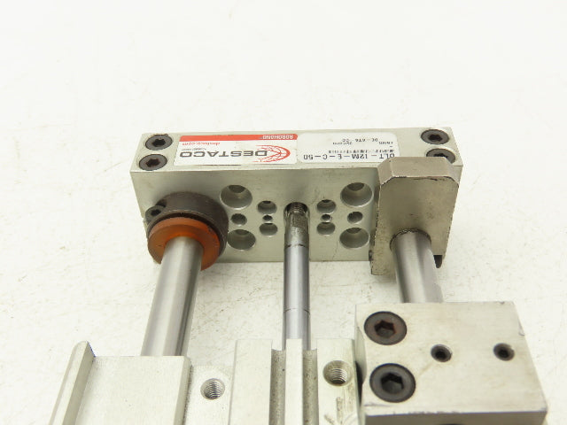 Destaco DLT-12M-E-C-50 Pneumatic Robohand Thruster Slide Cylinder 50mm Stroke