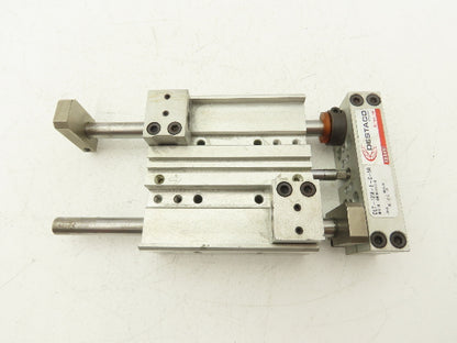 Destaco DLT-12M-E-C-50 Pneumatic Robohand Thruster Slide Cylinder 50mm Stroke