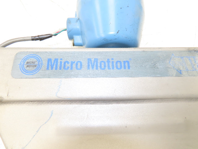 Micro Motion R050S113NQBAEZZZZ Mass Flow Sensor 1/2" *Ink Residue Needs Cleaned*