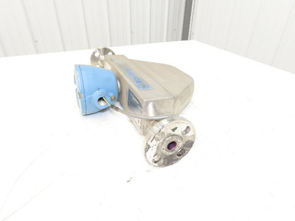 Micro Motion R050S113NQBAEZZZZ Mass Flow Sensor 1/2" *Ink Residue Needs Cleaned*