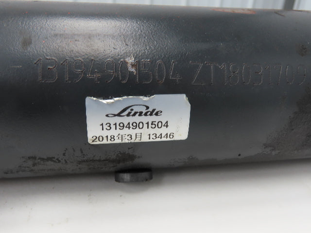 Linde 13194901504 Forklift Hydraulic Tilt Cylinder Removed From E32CL