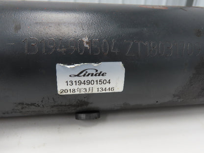 Linde 13194901504 Forklift Hydraulic Tilt Cylinder Removed From E32CL
