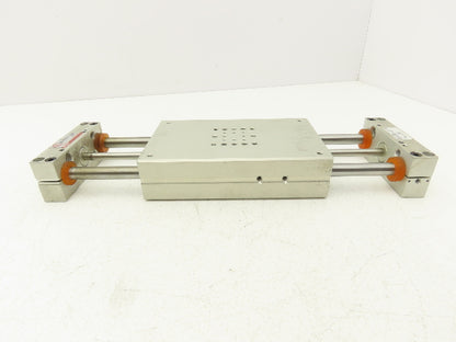 De-Sta-Co DLB-12M-L-C-125 Pneumatic Linear Base Slide/Guide Cylinder 125mm Slide