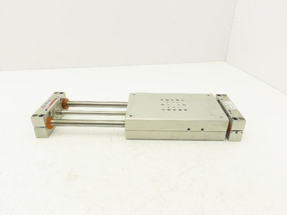 De-Sta-Co DLB-12M-L-C-125 Pneumatic Linear Base Slide/Guide Cylinder 125mm Slide