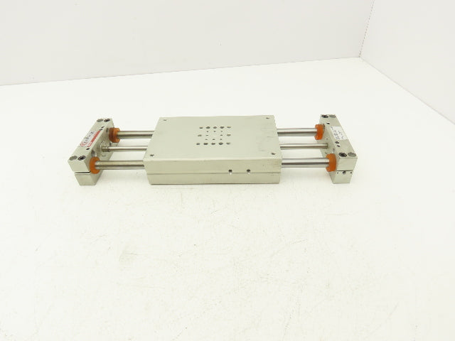 De-Sta-Co DLB-12M-L-C-125 Pneumatic Linear Base Slide/Guide Cylinder 125mm Slide