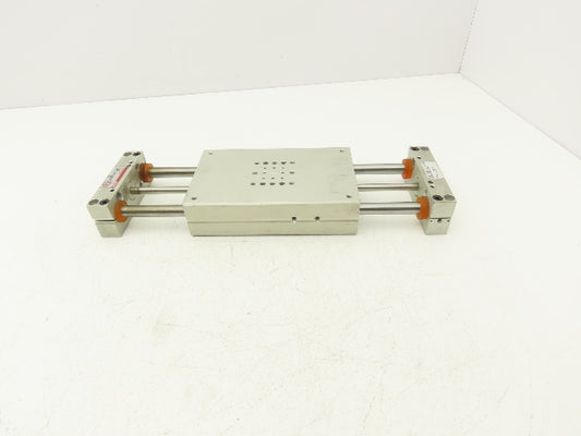 De-Sta-Co DLB-12M-L-C-125 Pneumatic Linear Base Slide/Guide Cylinder 125mm Slide