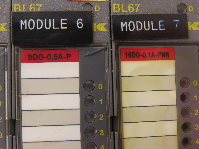 Turck 16DO-0.1A-PNR BL67 Digital Input Output Base Station BL67-B-1M23-19