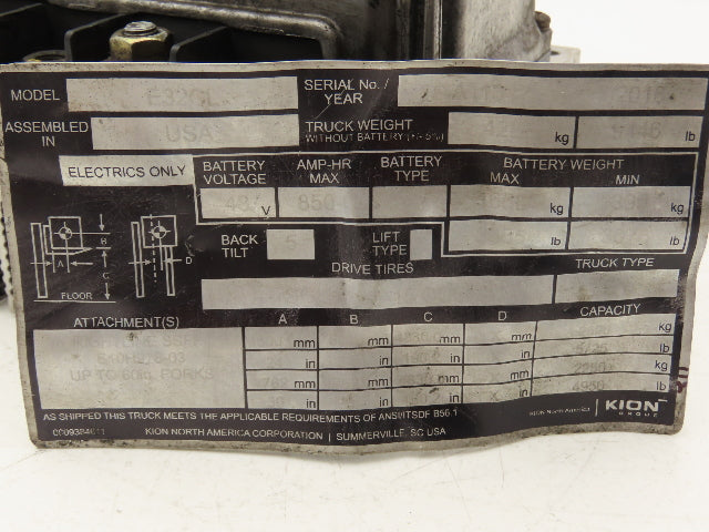 Linde 3903504231 Forklift CP Control Output Module Removed From E32CL