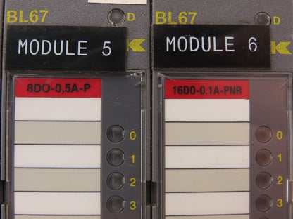 Turck GW-EN 4AI-V/I 16DI-P BL67 Digital Input Output Base Station BL67-B-1M23-19