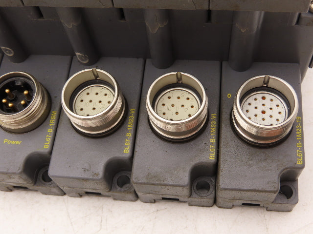 Turck GW-EN 4AI-V/I 16DI-P BL67 Digital Input Output Base Station BL67-B-1M23-19