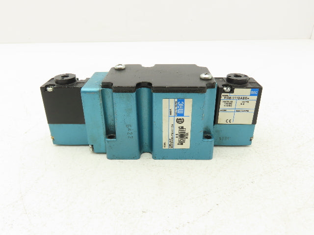 Mac 6331D-000-PM-111DA Solenoid Valve 120VAC 60Hz 25-150 psi