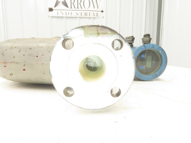 Micro Motion F200S341CCAAEZZZZ Mass Flow Sensor 1.5" *Ink Residue Needs Cleaned*