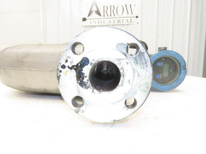 Micro Motion F200S341CCAAEZZZZ Mass Flow Sensor 1.5" *Ink Residue Needs Cleaned*