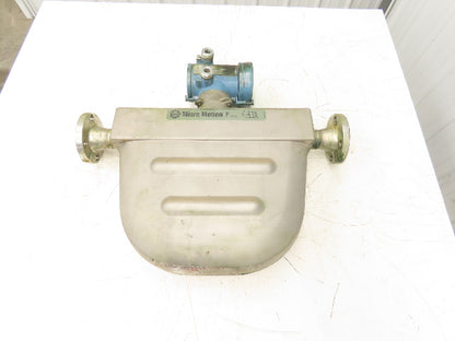 Micro Motion F200S341CCAAEZZZZ Mass Flow Sensor 1.5" *Ink Residue Needs Cleaned*