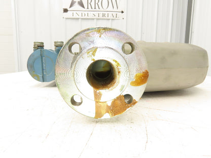 Micro Motion F200S341CCAAEZZZZ Mass Flow Sensor 1.5" *Ink Residue Needs Cleaned*