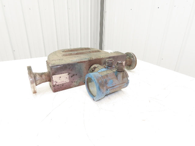 Micro Motion F200S341CCAAEZZZZ Mass Flow Sensor 1.5" *Ink Residue Needs Cleaned*