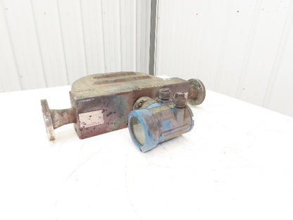 Micro Motion F200S341CCAAEZZZZ Mass Flow Sensor 1.5" *Ink Residue Needs Cleaned*