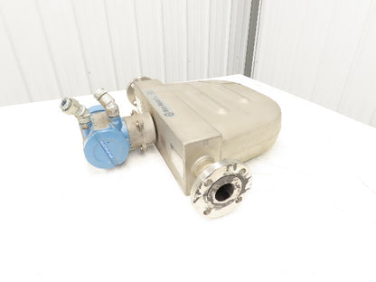 Micro Motion F200S341CCAAEZZZZ Mass Flow Sensor 1.5" *Ink Residue Needs Cleaned*