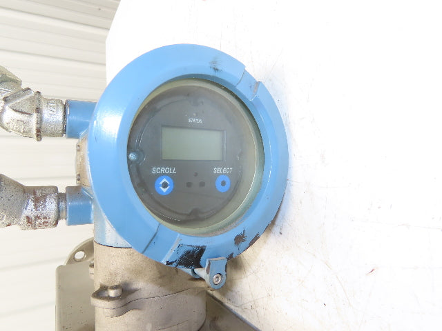 Micro Motion F200S341CCAAEZZZZ Mass Flow Sensor 1.5" *Ink Residue Needs Cleaned*