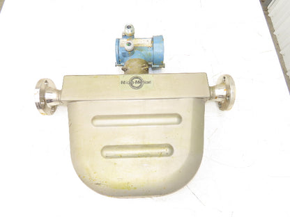 Micro Motion F200S341CCAAEZZZZ Mass Flow Sensor 1.5" *Ink Residue Needs Cleaned*