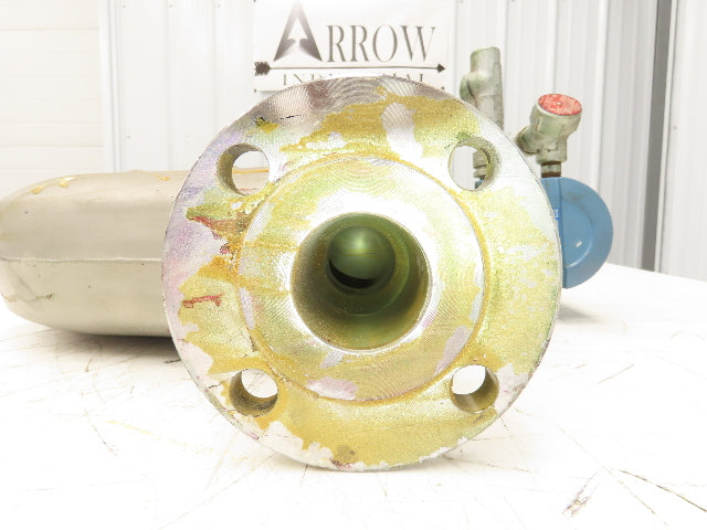 Micro Motion R200S418NCAAEZZZZ Mass Flow Sensor 2" *Ink Residue Needs Cleaned*