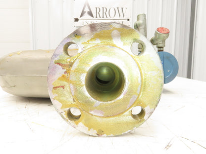 Micro Motion R200S418NCAAEZZZZ Mass Flow Sensor 2" *Ink Residue Needs Cleaned*