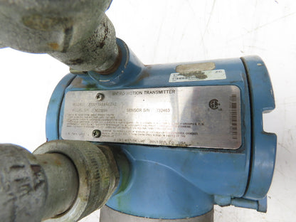 Micro Motion R200S418NCAAEZZZZ Mass Flow Sensor 2" *Ink Residue Needs Cleaned*