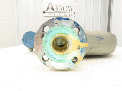 Micro Motion R200S418NCAAEZZZZ Mass Flow Sensor 2" *Ink Residue Needs Cleaned*
