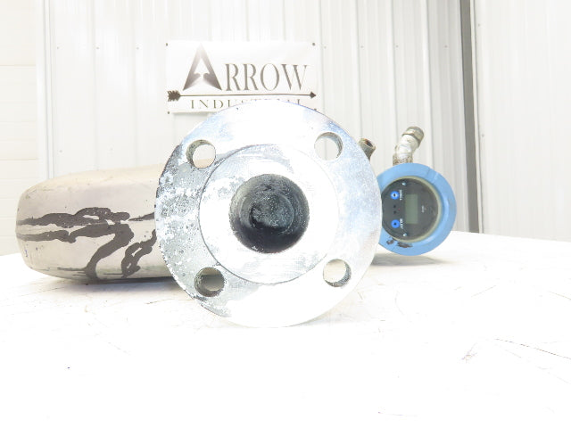 Micro Motion R200S418NCAAEZZZZ Mass Flow Sensor 2" *Ink Residue Needs Cleaned*