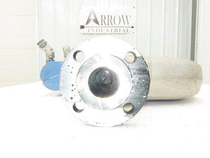 Micro Motion R200S418NCAAEZZZZ Mass Flow Sensor 2" *Ink Residue Needs Cleaned*
