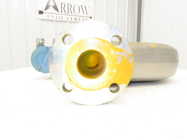 Micro Motion R200S418NCAAEZZZZ Mass Flow Sensor 2" *Ink Residue Needs Cleaned*