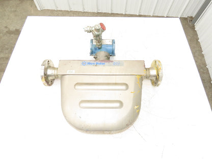 Micro Motion R200S418NCAAEZZZZ Mass Flow Sensor 2" *Ink Residue Needs Cleaned*