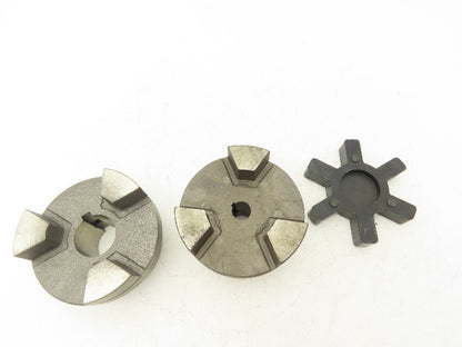 LoveJoy 35882 | 12434 L-225 Coupling Set 1-5/8" x 3/4" Bore with Standard Insert