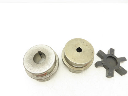 LoveJoy 35882 | 12434 L-225 Coupling Set 1-5/8" x 3/4" Bore with Standard Insert