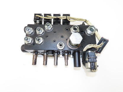 Linde L0009443761 Hydraulic 4-Lever Spool Valve Forklift Mast Control Off E32CL