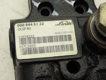 Linde 000 944 51 22 Forklift Hydraulic Pump Valve OLSP 80 Removed From E32CL