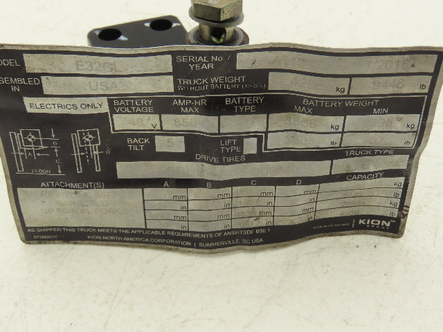 Linde 000 944 51 22 Forklift Hydraulic Pump Valve OLSP 80 Removed From E32CL