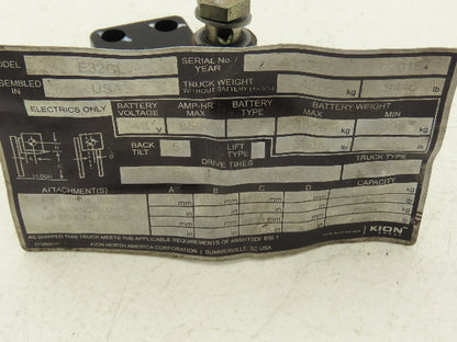 Linde 000 944 51 22 Forklift Hydraulic Pump Valve OLSP 80 Removed From E32CL