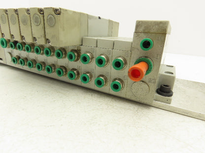 Numatics 051BB400M000061 10-Station Solenoid Valve Manifold G3 Ethernet IP 24V