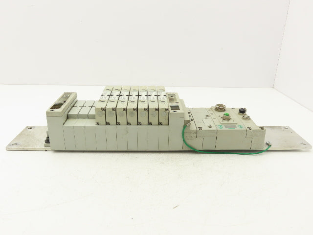 Numatics 051BB400M000061 10-Station Solenoid Valve Manifold G3 Ethernet IP 24V