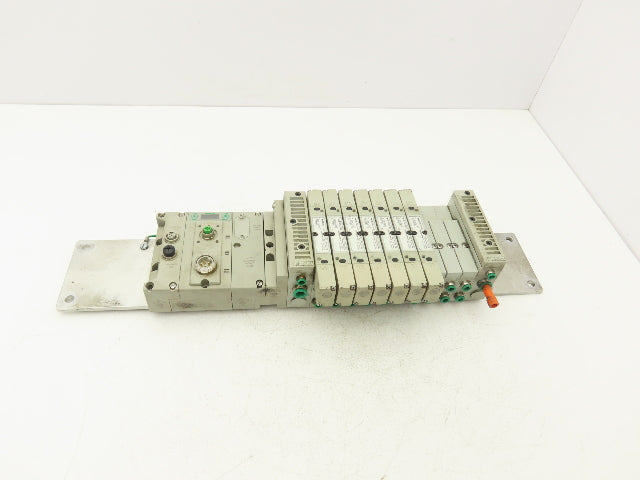 Numatics 051BB400M000061 10-Station Solenoid Valve Manifold G3 Ethernet IP 24V