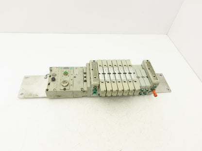Numatics 051BB400M000061 10-Station Solenoid Valve Manifold G3 Ethernet IP 24V