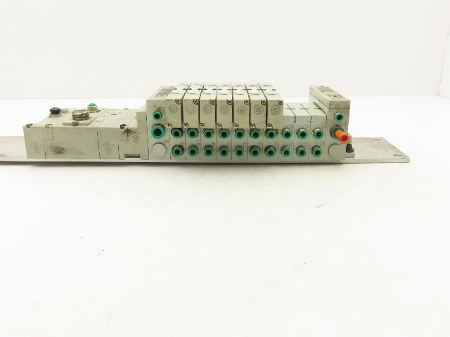 Numatics 051BB400M000061 10-Station Solenoid Valve Manifold G3 Ethernet IP 24V