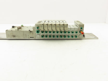 Numatics 051BB400M000061 10-Station Solenoid Valve Manifold G3 Ethernet IP 24V